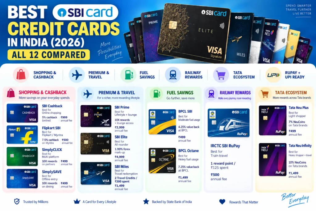 best SBI Credit Cards